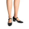 thumbnail image 5 of Women's Mary Jane Shoes Round Toe Pumps Block Heels With Adjustable Strap, 5 of 6
