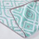 thumbnail image 2 of Juego de 6 Toallas teñidas de Hilo Oxford Aqua - Toallas de baño, Toallas de Mano y paños de baño, súper absorbentes y de Secado rápido, algodón Peinado, 2 of 7