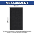 thumbnail image 3 of Linteum Textile 100% Cotton Bleach Proof Hand Towels 16x27 Inches [Pack of 24] Black, 3 of 7