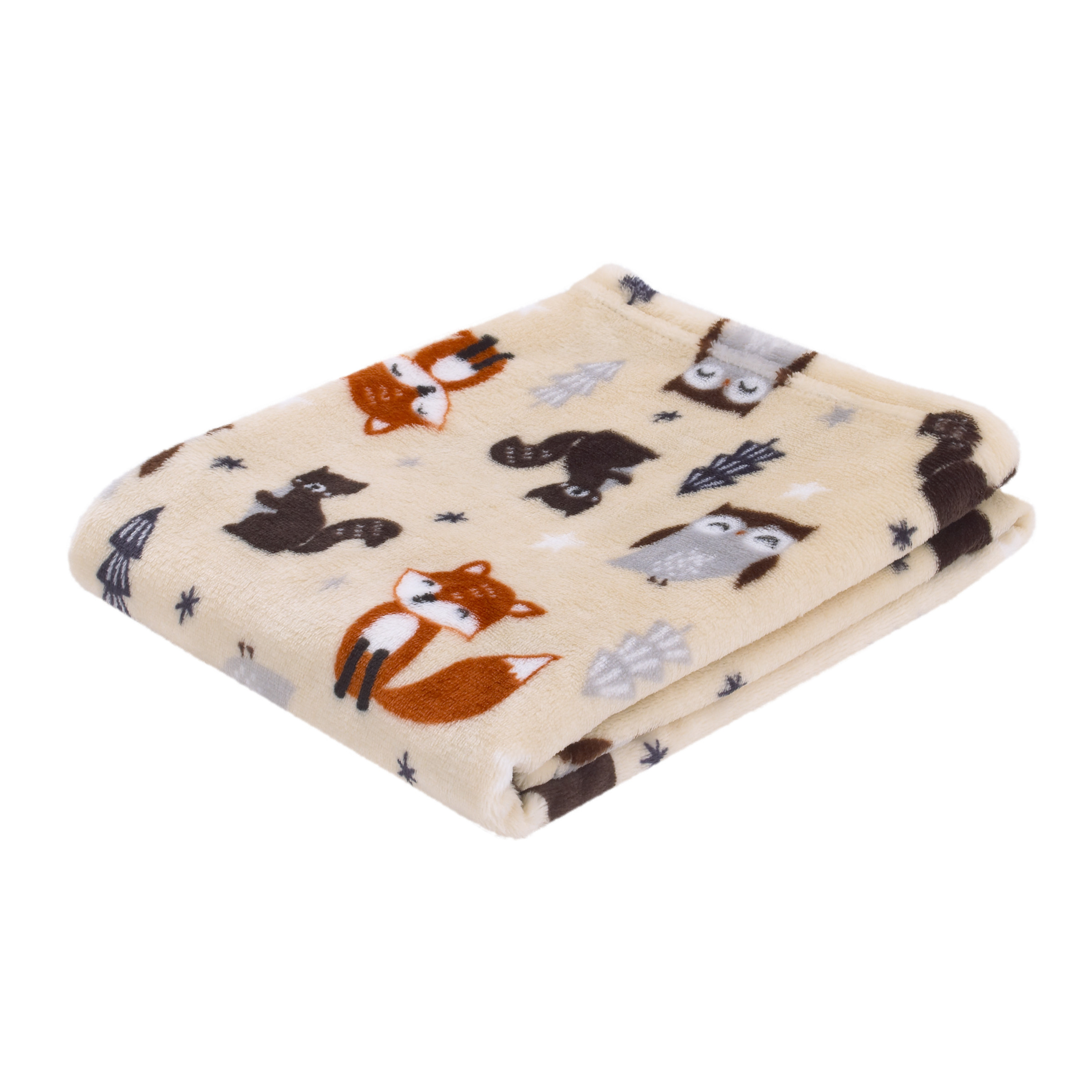 Parent's Choice Fox Woodland Baby Blanket, 30x36 inches - image 5 of 6