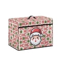 thumbnail image 2 of HELLHERO Santa Claus Sewing Machine Cover for Extra Accessories Pocket Universal Reusable Foldable, 2 of 8