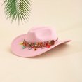thumbnail image 2 of OUSITAID 1pc Kid‘s Western Cowboy Hat - Suitable For Festivals  Parties  Traveling And More, 2 of 6