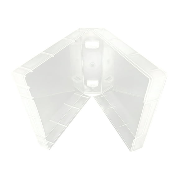 CheckOutStore 2 Clear Storage Square Cases 40mm for Wood Mounted Rubber Stamps
