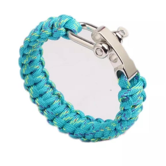 HOOUN 550lb Paracord Survival Bracelet 7 Strand Wristband Parachute Camping Emergency
