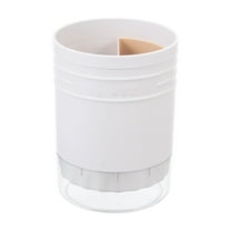 Cutlery Storage Bucket with Drain Holes for Kitchen, Bar, Cafe - Breathable Cutlery Organizer for Tableware, Straws, Knives, Forks - 1 Pack