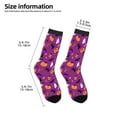 thumbnail image 2 of Fuzoiu Halloween2 Print Kids Socks For Boys Girls,Grip Crew Socks with Non Slip,Lightweight Stretch Crew Socks,Toddlers Crew Boot Socks, 2 of 5