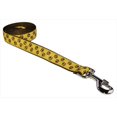 thumbnail image 1 of 4 ft. Puppy Paws Dog Leash, Yellow & Brown - Small, 1 of 1