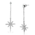 thumbnail image 1 of Boucles d'Oreilles Sans Placage en Acier Inoxydable avec AAA Grade CZ en Clair pour les Femmes de Style de Couleur Pierre Claire DA329, 1 of 3