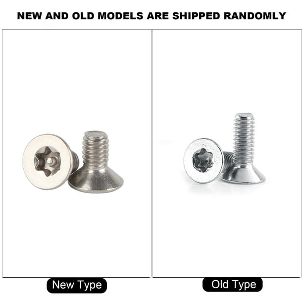 Tornillos De Cabeza Plana M4x40mm - Pack De 50 Piezas En Acero Inoxidable 304, Para Bricolaje Y Reparaciones
