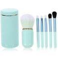 thumbnail image 5 of STOBOK 1Set Portable Makeup Brush Set with Assorted Colors and Storage Case for Travel, 5 of 8