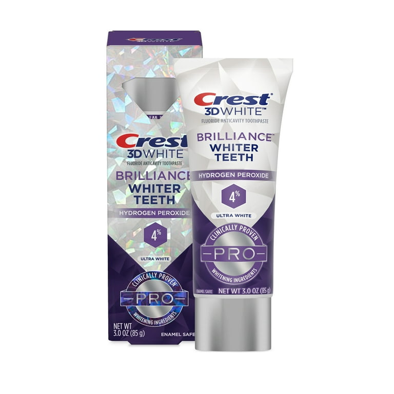 4 pack) Crest 3D White Professional Ultra White Toothpaste 3.0oz