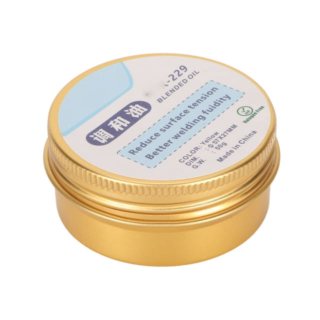 Solder Flux, Rosin Soldering Flux Paste High Purity Strong Solderability For Electronics White,Yellow