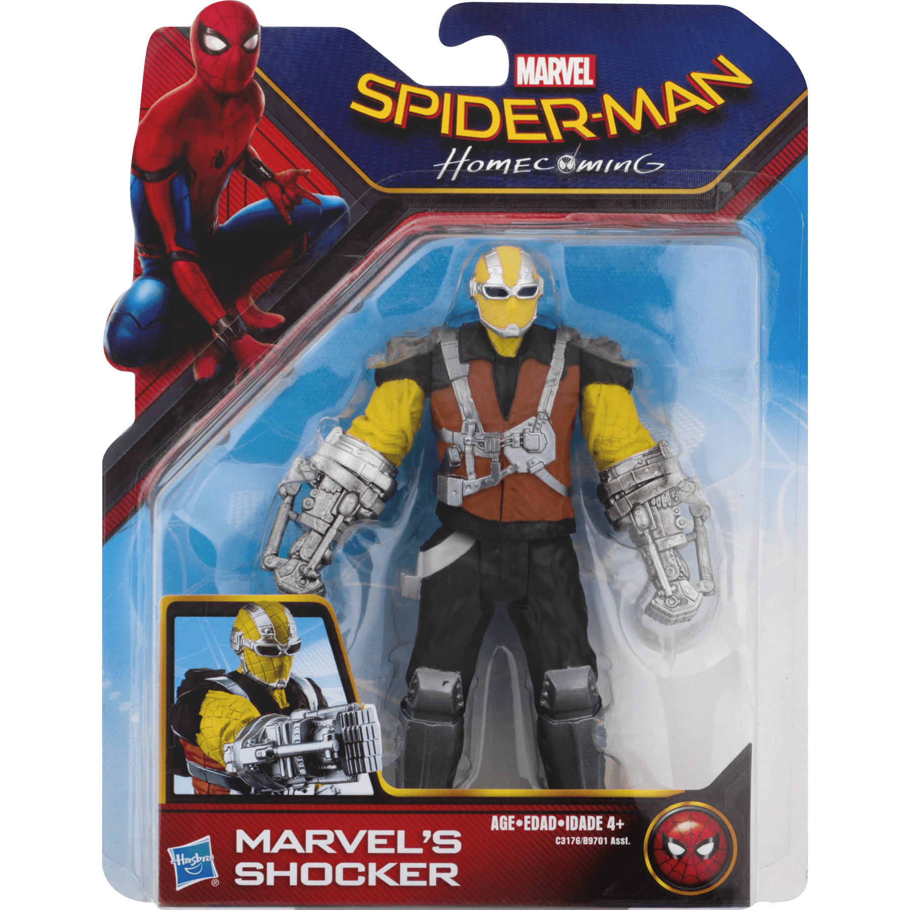 spider man homecoming 6 inch figure