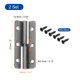 thumbnail image 2 of Uxcell 2Pcs Bisagra Desmontable, Bisagras Desmontables de 2" para Mano Izquierda, Negros, 2 of 5