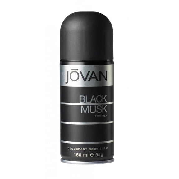 Jovan Black Musk by Jovan for Men - 5 oz Deodorant Body Spray