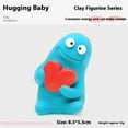thumbnail image 4 of Mochoochoo hugboy Alien Family Series Thick walled 100% natural Latex squeaky Dog Toy , Chew Level 2, with Squeaker., 4 of 9