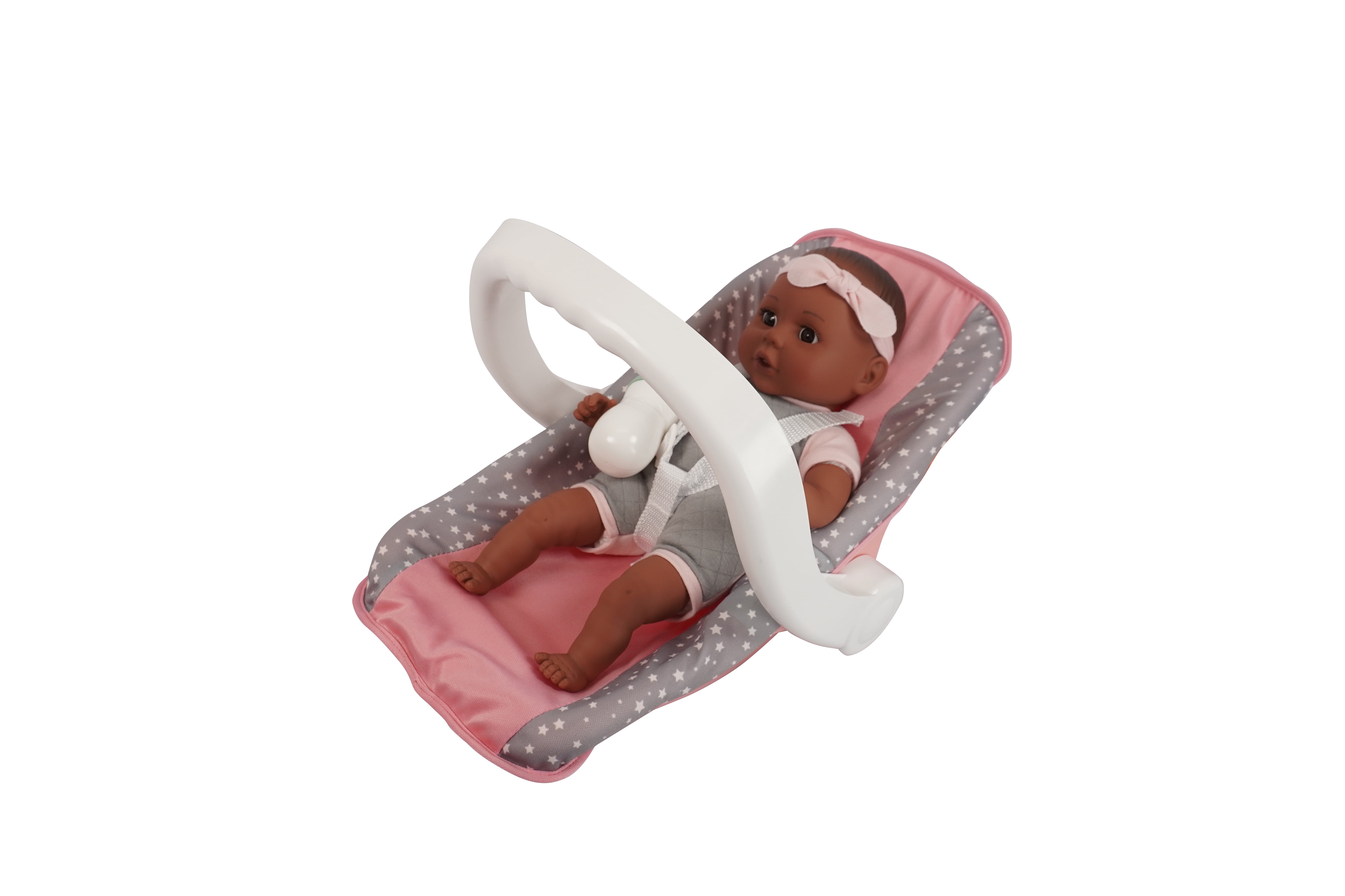 My Sweet Love Baby Doll Carrier Play Set, Deep Skin Tone, 14-inch, 3 Pieces