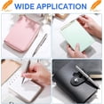 thumbnail image 4 of shiyou-24 Pcs Small Ballpoint Pen Mini Pens Bulk Metal Stainless Steel Point Pens Pack with Copper Fittings for Pockets Notebook Notepads Office School, 4 of 4