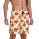 thumbnail image 2 of Balery Happy Thanksgiving Day1 Pantalones cortos de pijama de punto de algodón para hombre con cinturilla y bolsillos-XX-Large, 2 of 6