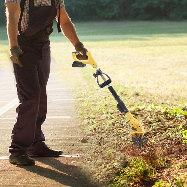 20V Handheld Cultivator Tiller Kit Garden Battery Powered Cordless