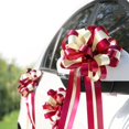 thumbnail image 1 of Set de regalo de 10 lazos grandes para decoración de coche, boda, nuevo hogar, fiesta, celebración, regalo (Beige rojo), 1 of 3