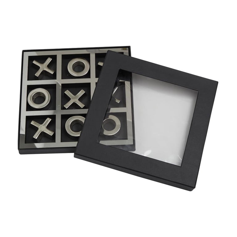 DecMode Tic Tac Toe Game Set - Contemporary Style - Walmart.com