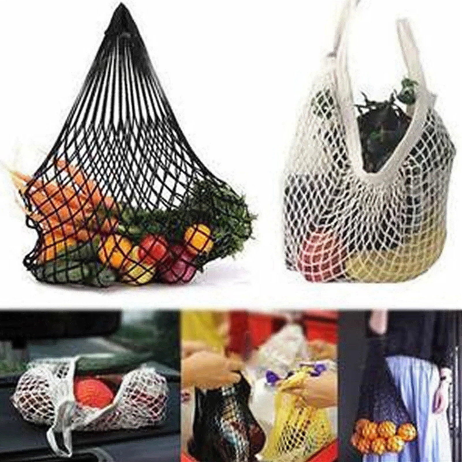 veggie saving reusable bolsas