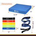 thumbnail image 2 of Kit de ejercicios, suministros especiales, correas, almohadilla de equilibrio para yoga, 2 of 8