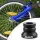 thumbnail image 2 of Tuerca de buje para eje de bicicleta, accesorios de reparación para ciclismo, antideslizante, universal Negro, 2 of 9