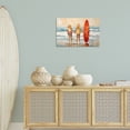 thumbnail image 4 of Stupell Industries Coastal Kids & Beach Surfboard Canvas Art, 24 x 16, by Petals Prints Design, 4 of 9