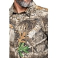 thumbnail image 3 of Realtree Men's Button Down Long Sleeve Shirt – EDGE Camo – Comfortable & Durable Outdoor Wear | SIZE L, 3 of 9