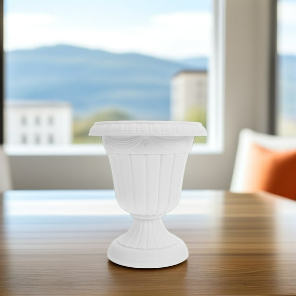 Masteelf Plastic Urn Planter Wedding Centerpiece Urn Large Outdoor Roman Column Planter Vintage Urn for Succulents Floral Arrangements Garden Porch and Indoor Use
