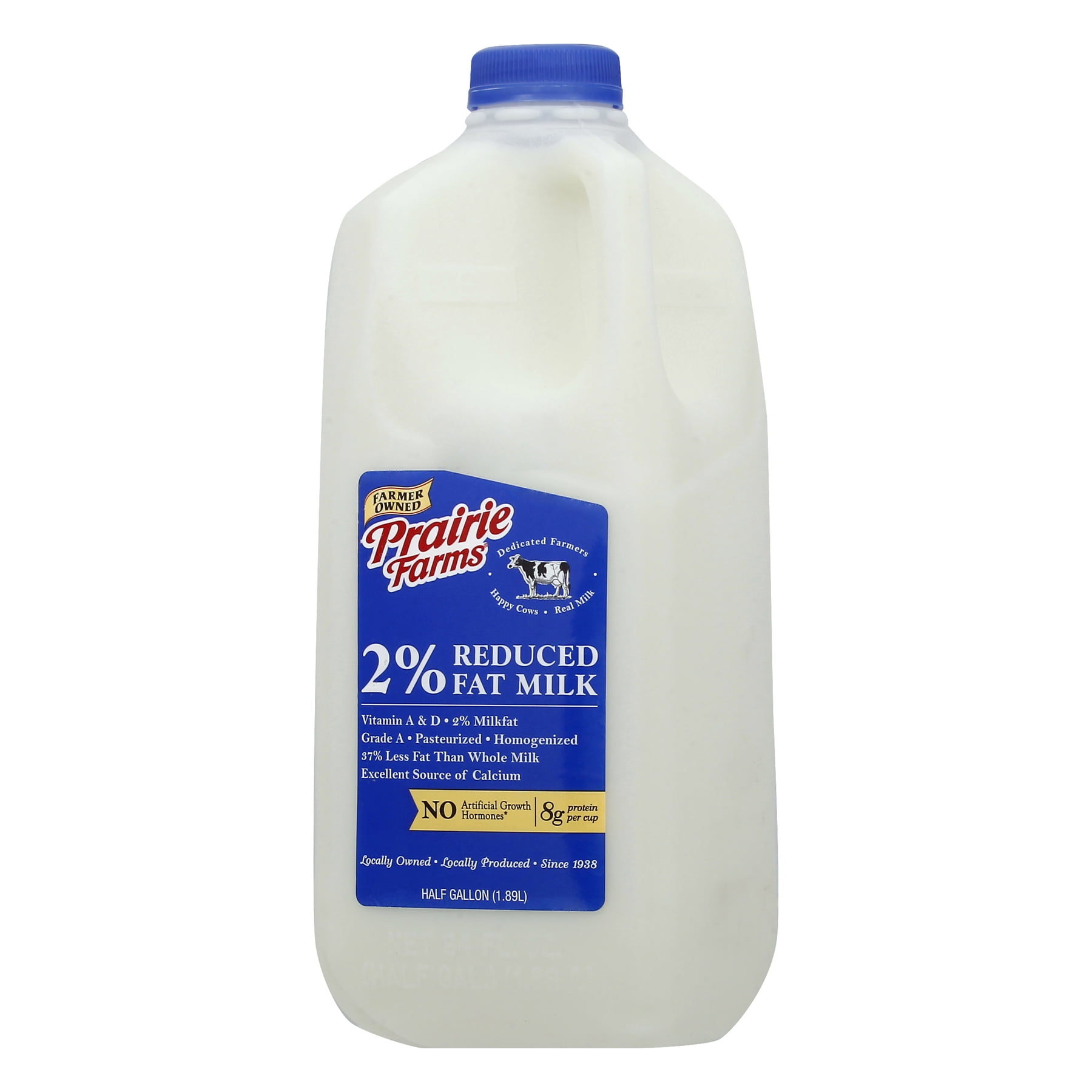 Prairie Farms 2 Reduced Fat Milk Half Gallon 64 Fl Oz Walmart Com Prairie Farms 2 Reduced Fat Milk Half Gallon 64 Fl Oz Walmart Com