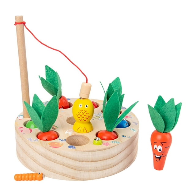 Juguetes Montessori Juguetes de clasificación Educativos para la Hugo Juguetes de pesca a juego