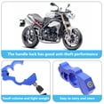 thumbnail image 3 of unbranded Motorcycle Phone Holder Locks Horn Lock Throttle Lock 13.5X5.5cn Blue, 3 of 8