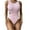 Pink, variant on Efsteb Womens Swimsuit Fashion Bathing Suit Summer Swim Swimsuits Beach Bikini Solid Color Slim Swimwear (Black,L)
