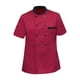thumbnail image 2 of Ropa unisex, diseño de malla ligera y cómoda para camarero de café, chef rojo Rojo XXL jinwen uniforme de trabajo, 2 of 8