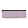 thumbnail image 2 of Goofa Flamingo Pattern Pencil Case Portable Stylish Triangle Pencil Pouch with Zipper Leather Cosmetic Pouch Bag Makeup Cosmetic Pencil Pouch, 2 of 9