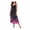 Black Sakura, variant on Women's Sleeveless Nightgown Sleeveless Sleepshirt Casual Maxi Loungewear