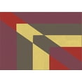 thumbnail image 1 of Ahgly Company Indoor Rectangle Patterned Bronze Brown Area Rugs, 2' x 4', 1 of 6