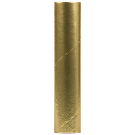 JAM Paper & Envelope Mailing Tube, 2 x 9, Gold