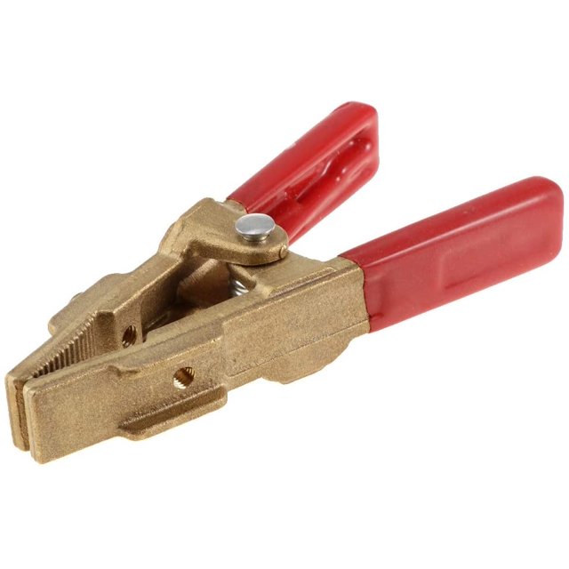 Abrazaderas de tierra de soldadura Abrazaderas de tierra de soldadura de latón Abrazadera de cable de tierra de máquina de soldadura EWM Abrazadera de soldadura eléctrica en forma de A (300A)