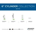 thumbnail image 6 of P5641-30/30K-Progress Lighting-Cylinder - Outdoor Light - 1 Light - in Modern style - 6 Inches wide by 12 Inches high-White Finish-LED Lamping Type, 6 of 8