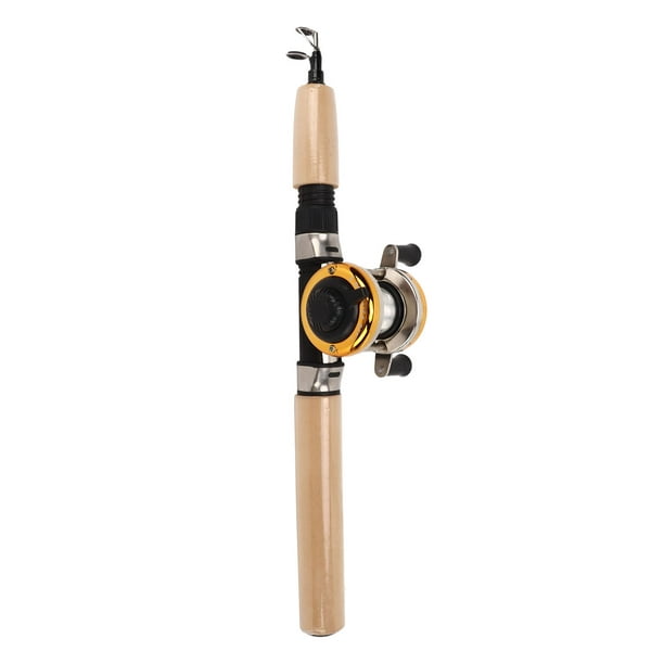 Ice Fishing Pole, Ice Fishing Rod Complete Copper For Lake 
