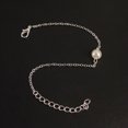 thumbnail image 4 of Minnieouse Tobilleras ajustables Cuentas de perlas Pulseras de tobillo Estilo simple Accesorio de moda Cadenas de pie para vacaciones Plata Type3 NO3, 4 of 6