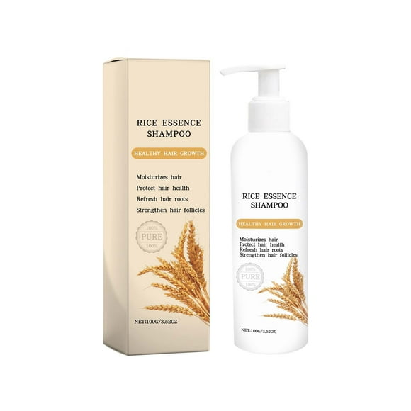 FcBaudy Hair Care Products Shampoo Biotin Rice Water For - Natural Thickening Shampoo 100ml a shampoo