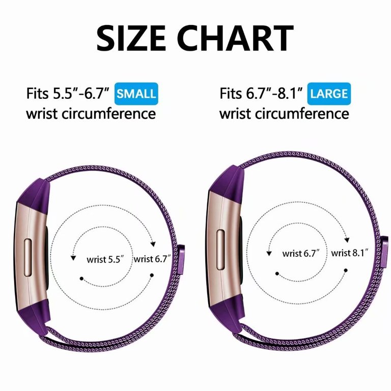 Wearlizer Fitbit Charge 4 Charge 3 Charge 3 SE Bands for Women Slim Me