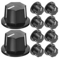 thumbnail image 4 of MLINS 10 Pcs Instrument Volume Knobs Guitar Knob Cap 2.30X2.30X1.40CM Black, 4 of 8
