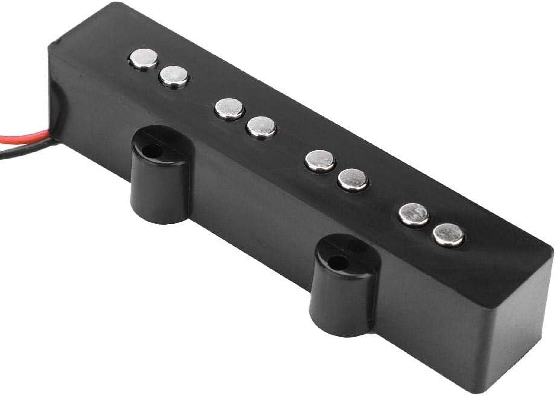 Bass Pickup,Electric Bass Preamp Wiring Circuit Pickup Replacement Accessory for Bass Guitar Active Equalizer