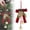 Watermelon Red, variant on Christmas Hanging Ornament Set,Assorted Bow Bell Decorations With Pinecone Accents, Holiday Tree Ornaments For Christmas Tree, Wreath, Garland, Indoor Home Decor(Style E)